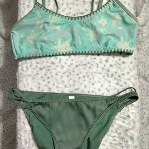 Rue Bleu Bandeau Bikini Size Medium